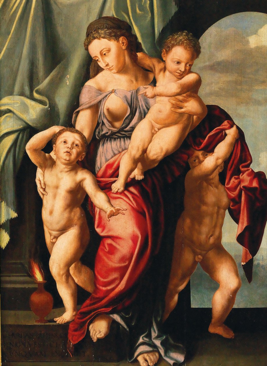 Latim: Caritas Romana de Jan Sanders van Hemessen