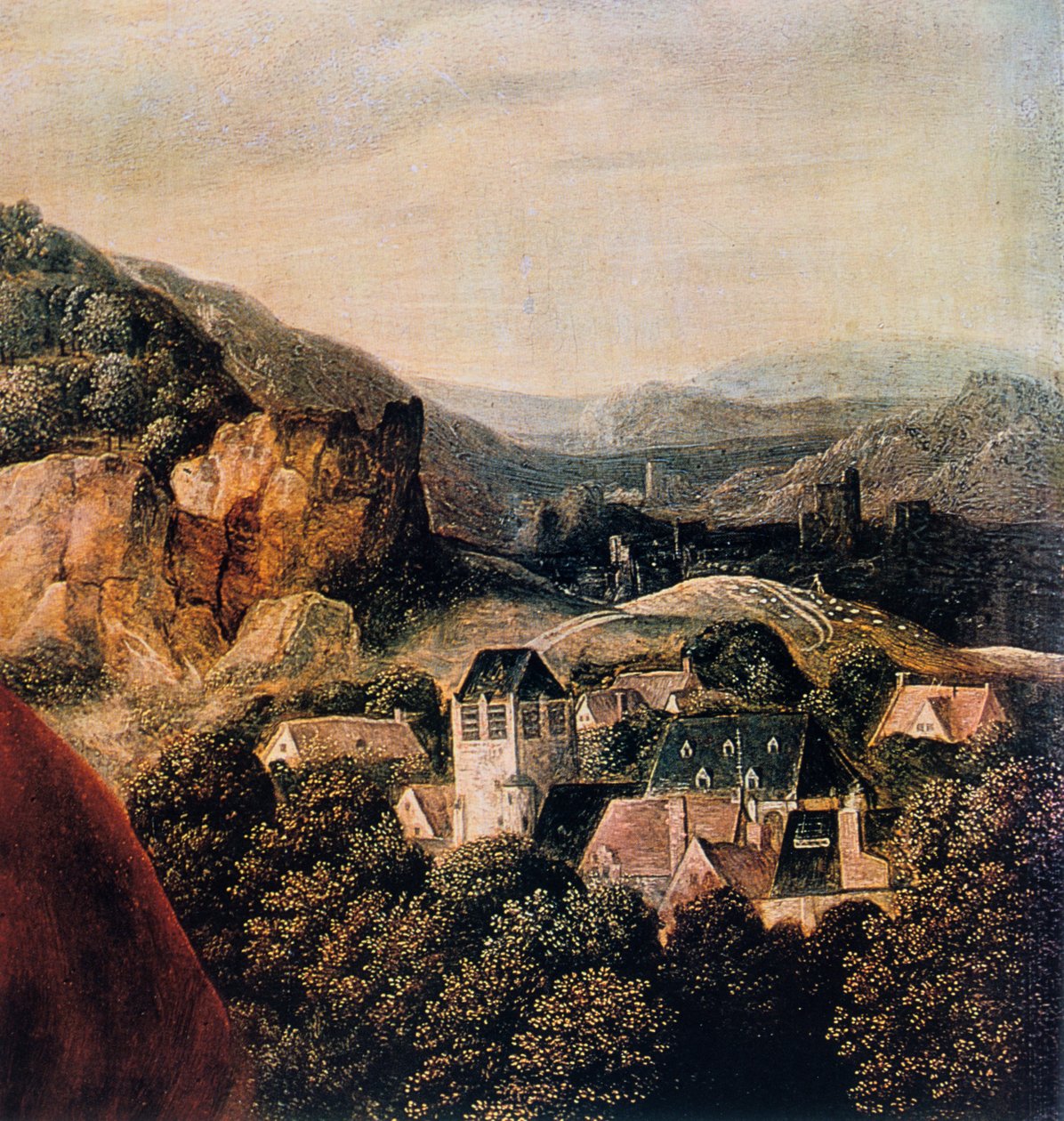 São Jerônimo, detalhe, 1543. de Jan Sanders van Hemessen