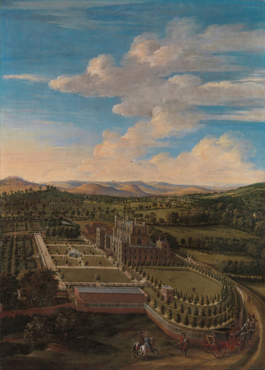 Wollaton Hall and Park, Nottinghamshire de Jan Siberechts