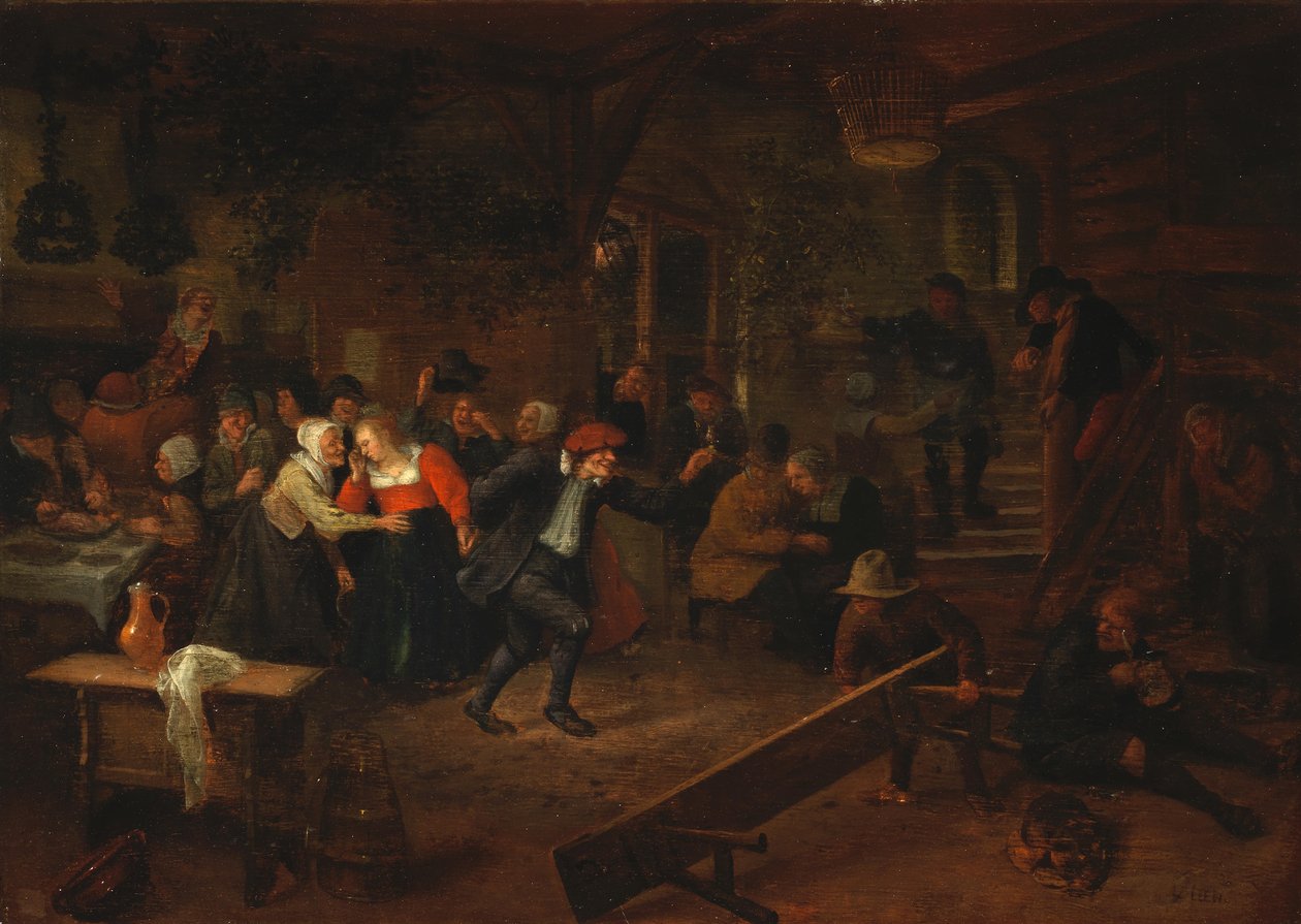 Uma festa de casamento de Jan Steen