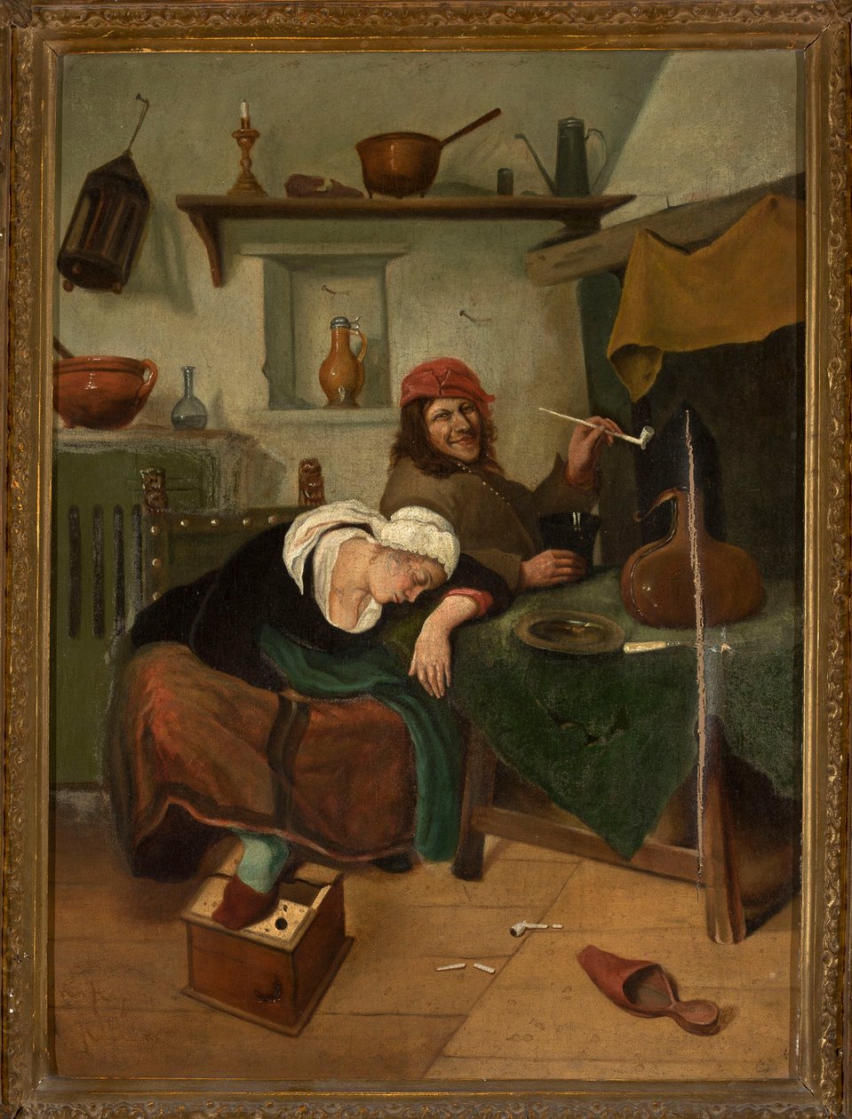 Mulher embriagada de Jan Steen