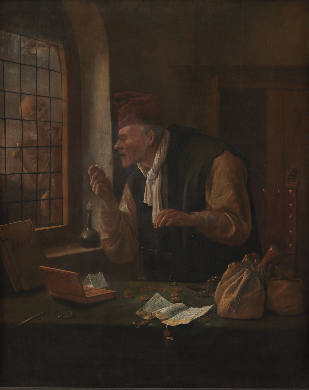 O Avarento de Jan Steen