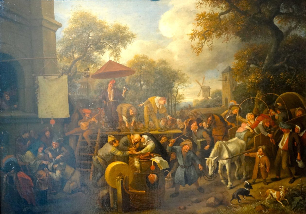 O charlatão de Jan Steen