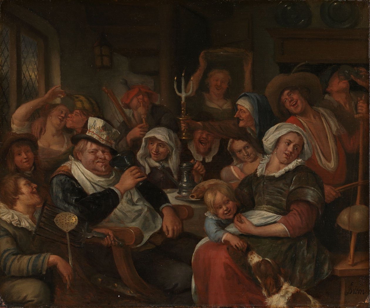 Noite de Reis de Jan Steen