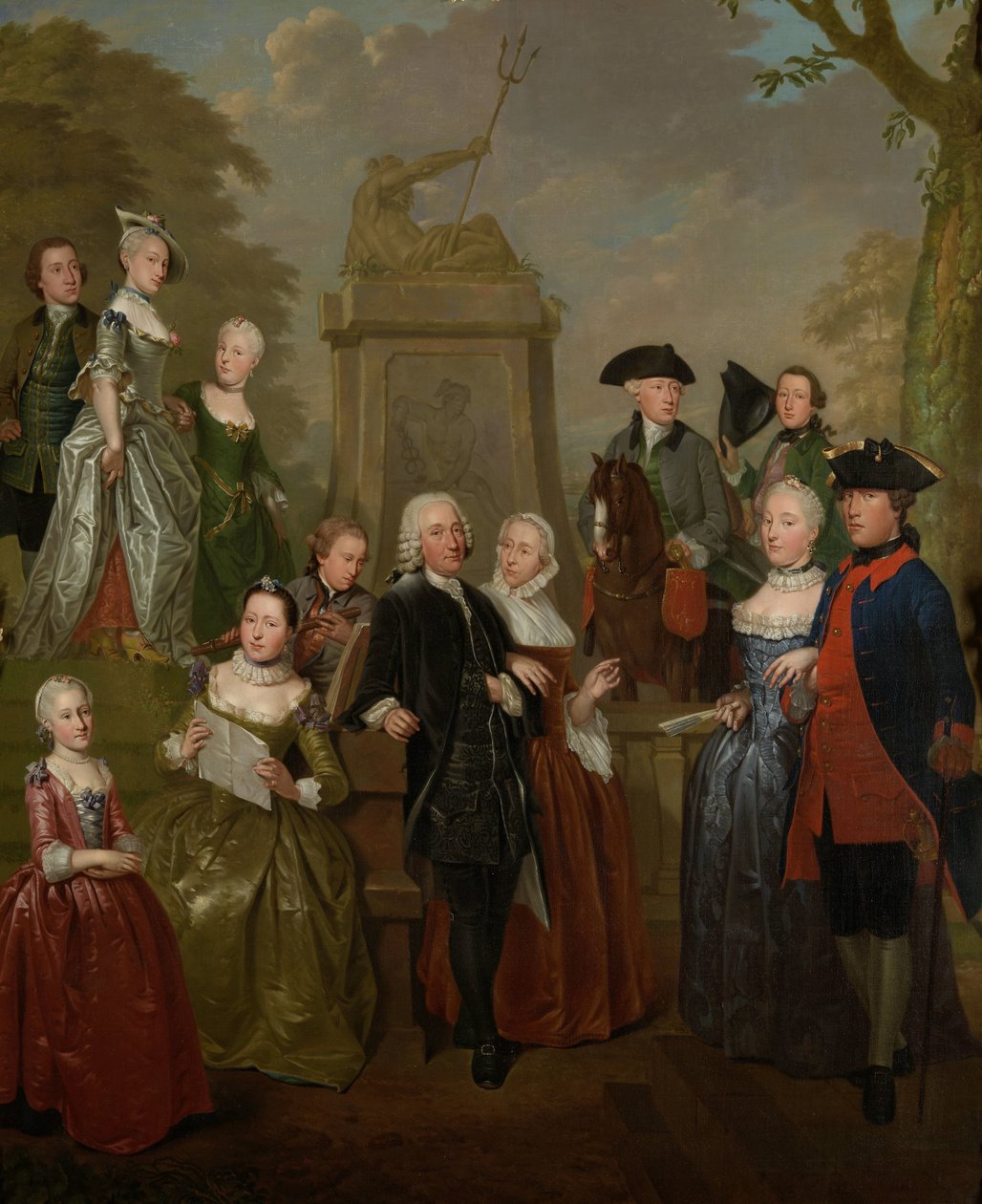Retrato de Theodorus Bisdom van Vliet e a sua Família
Retrato de Theodorus Bisdom van Vliet e a sua Família de Jan Stolker