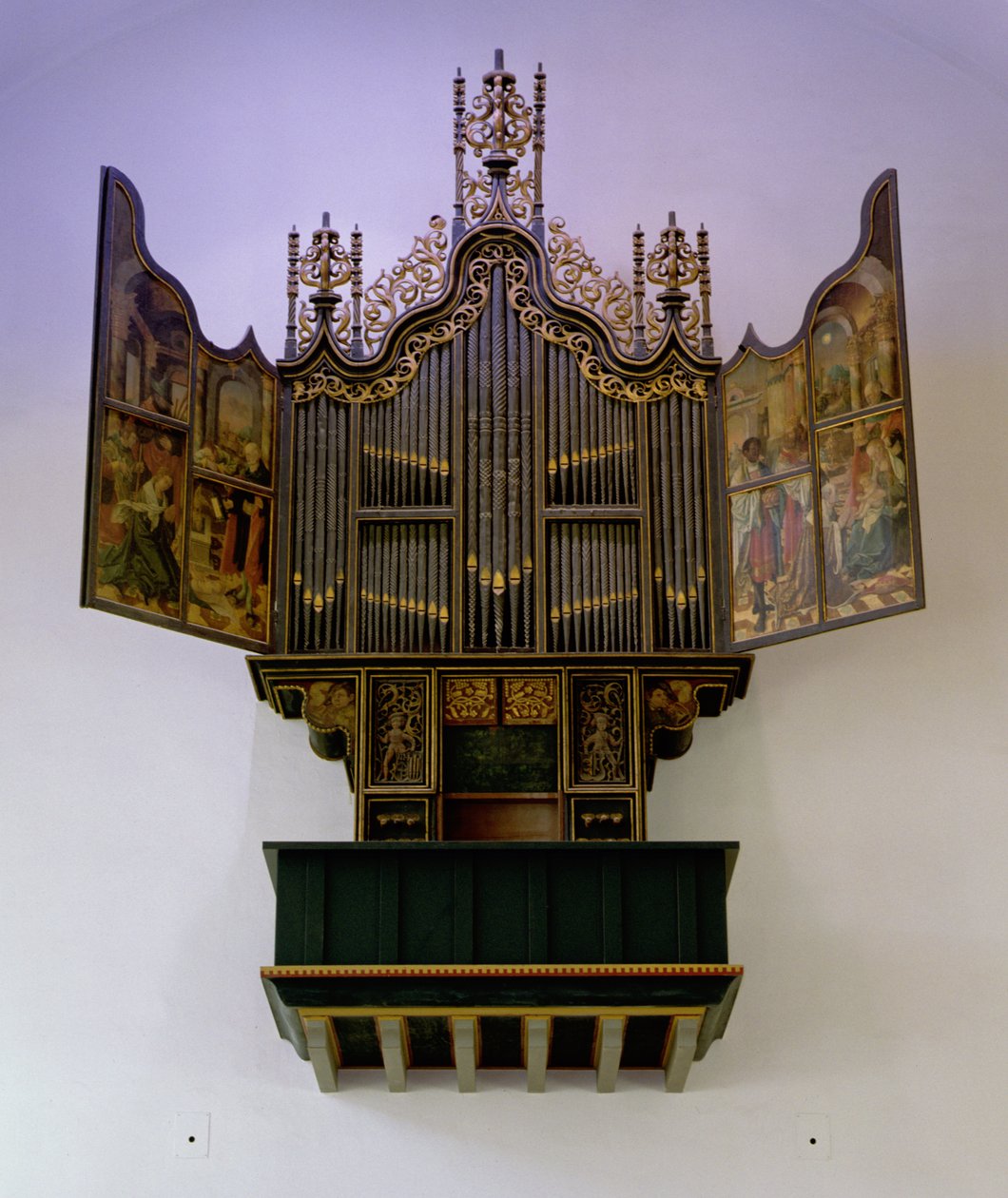 Órgão pintado, 1526 de Jan Swart Van Groningen