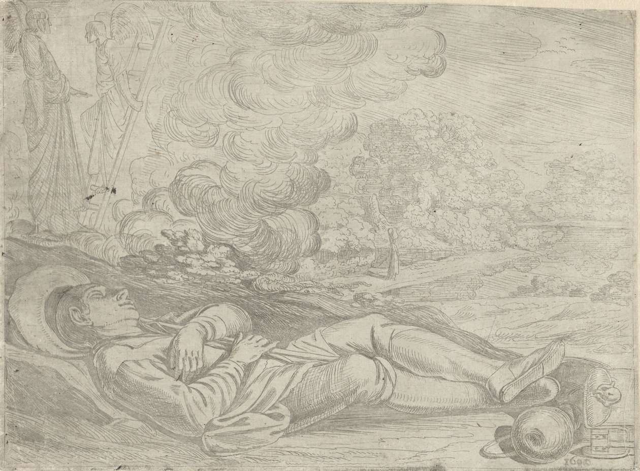 O sonho de Jacó de Jan Symonsz Pynas