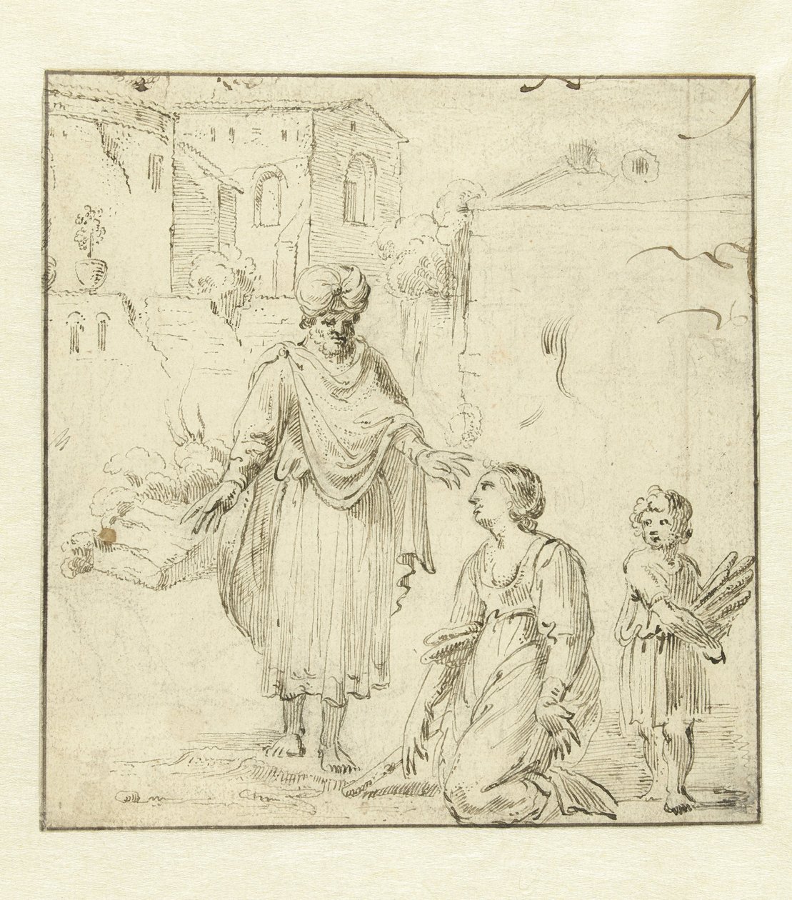 Elias e a Viúva de Sarepta de Jan Symonsz Pynas