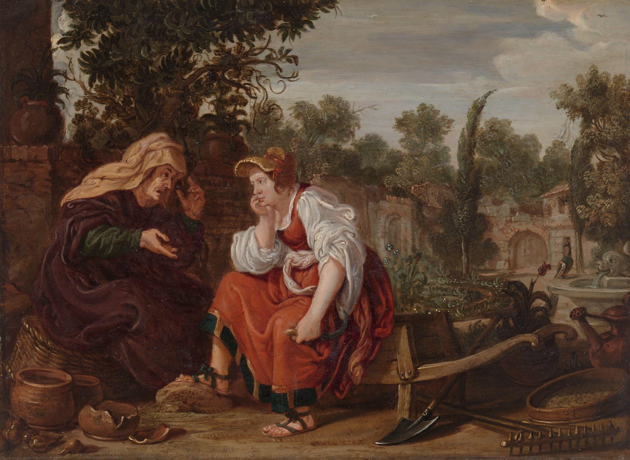 Vertumnus e Pomona de Jan Tengnagel