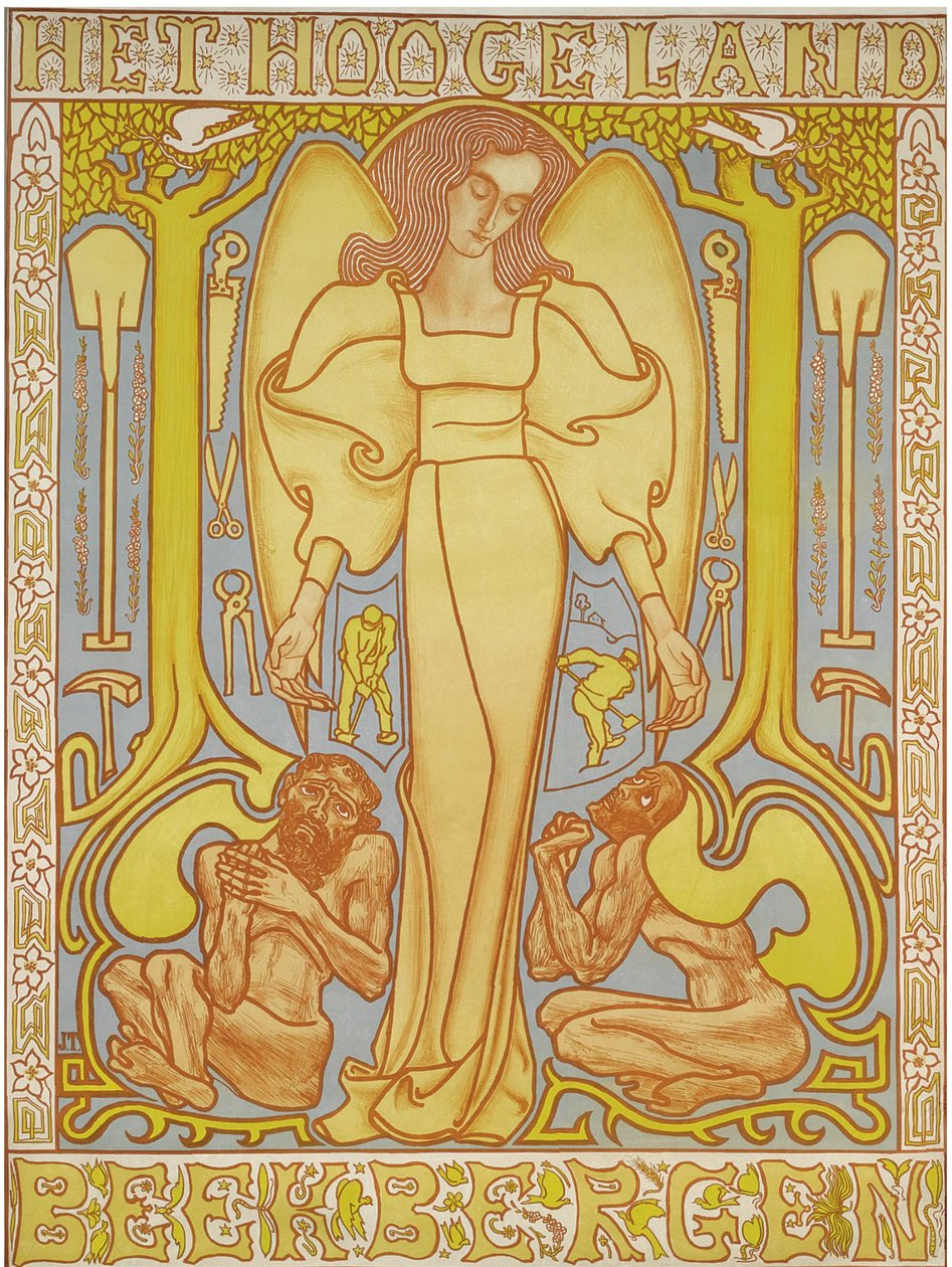 Hoogeland Beekbergen, 1896 de Jan Toorop