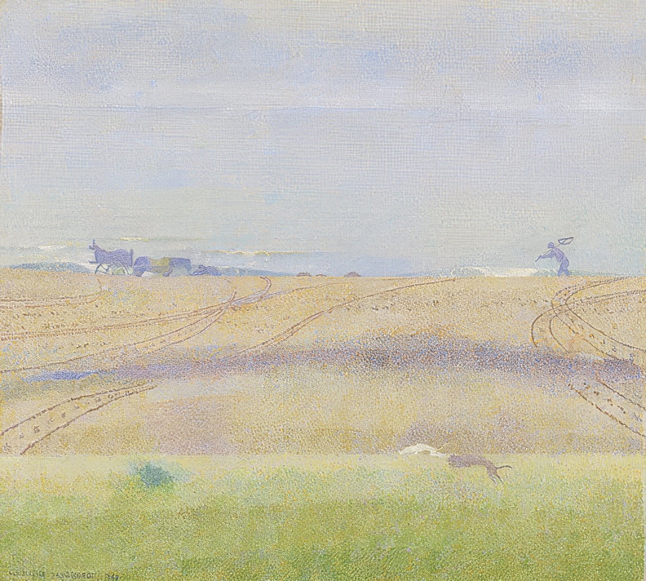 Nevoeiro sobre o mar. 1899 de Jan Toorop