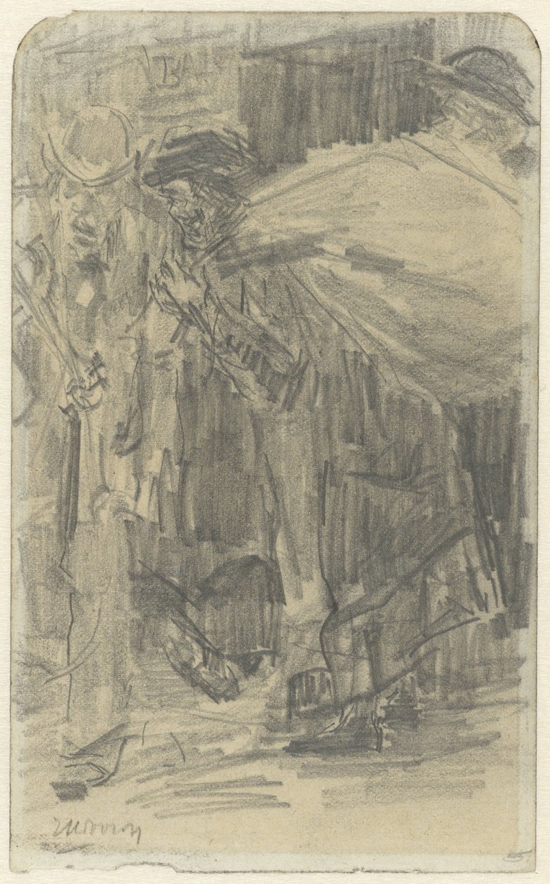 Tipos de ruas de Londres de Jan Toorop