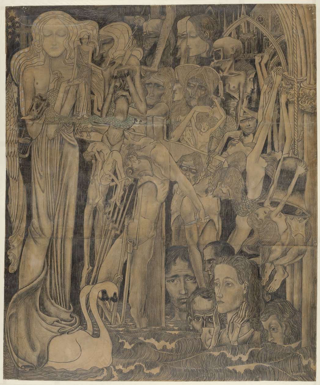 Perda de fé Geloofsinzinking de Jan Toorop