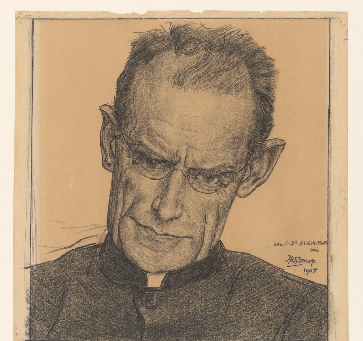Retrato do Dr. arianos de Jan Toorop