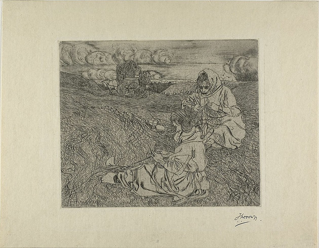 Os reparadores de rede de Jan Toorop