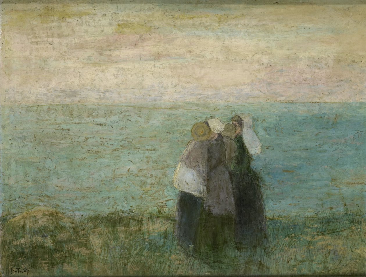 Mulheres junto ao mar de Jan Toorop