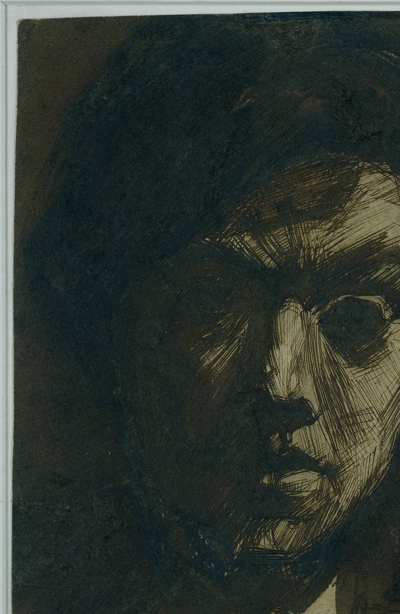 Auto-retrato do pintor Jan Toorop de Jan Toorop