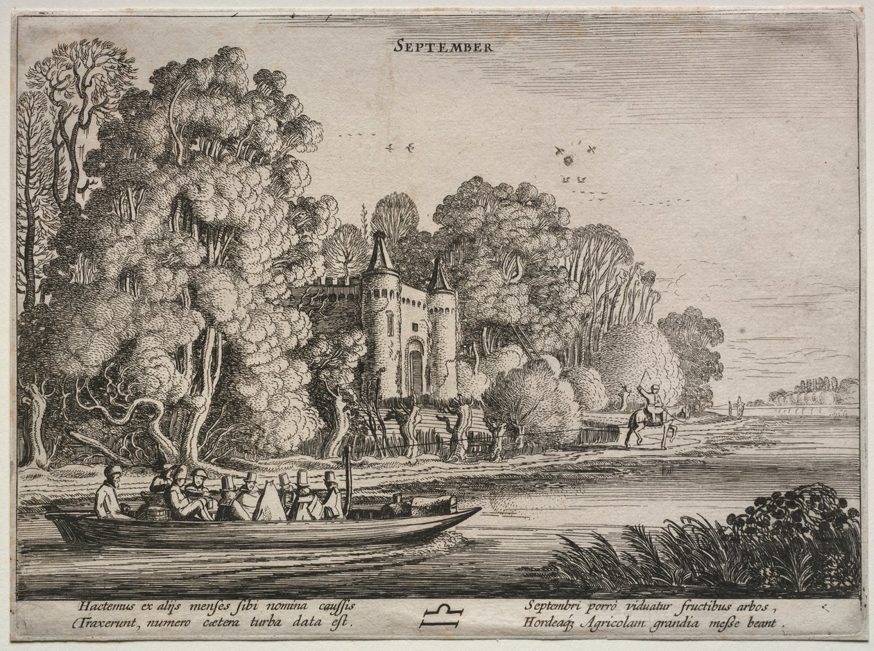 Os Doze Meses: setembro. de Jan Van de Velde