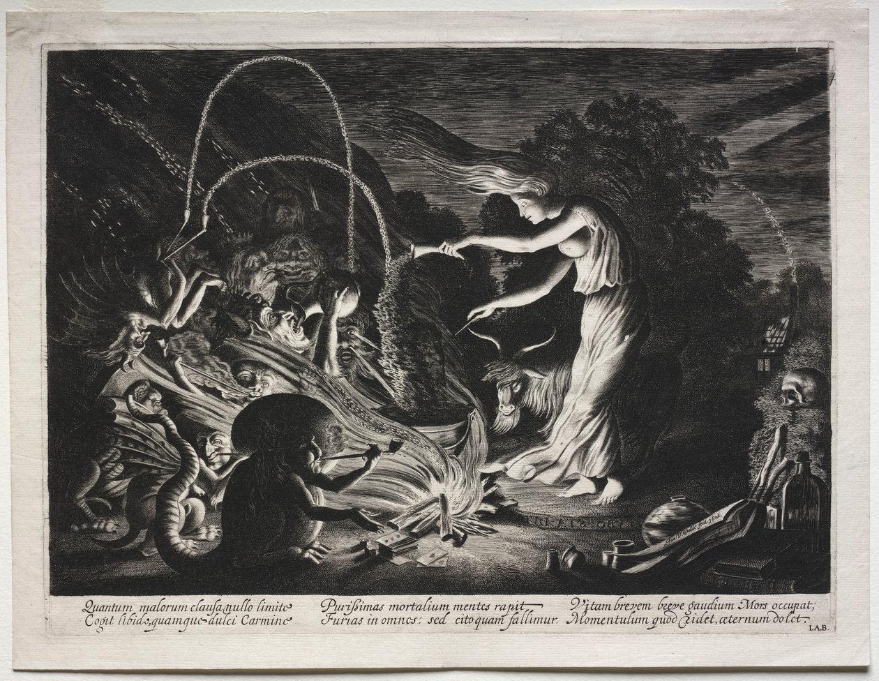 O Pedaço da Noite das Bruxas, 1626. de Jan Van de Velde