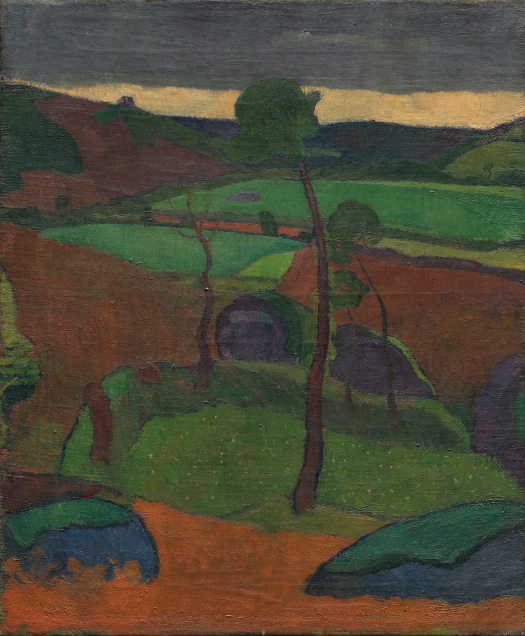 Paisagem bretã de Jan Verkade