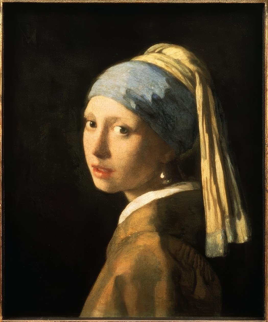 A menina com a pérola de Jan Vermeer van Delft