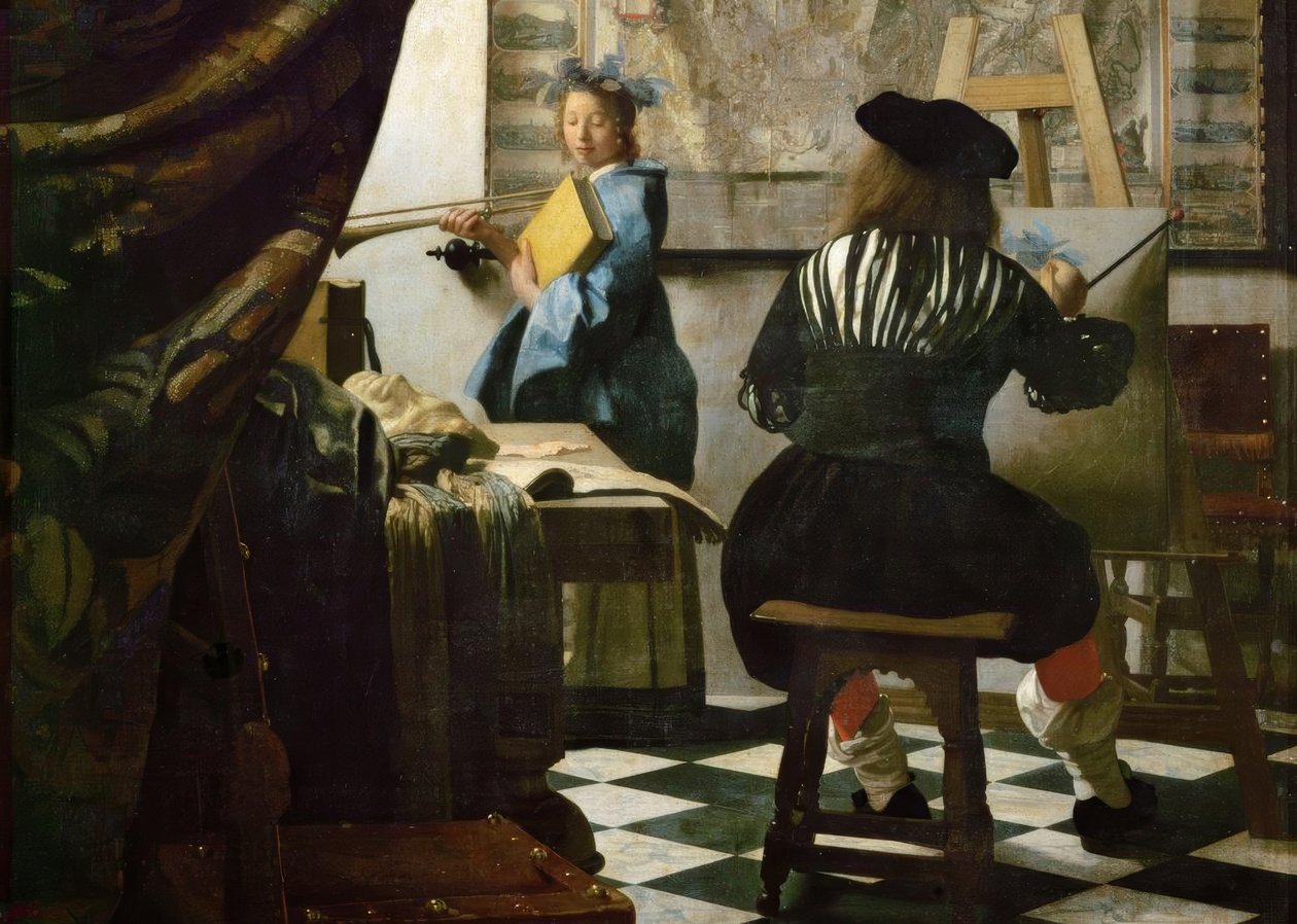 A arte da pintura de Jan Vermeer van Delft