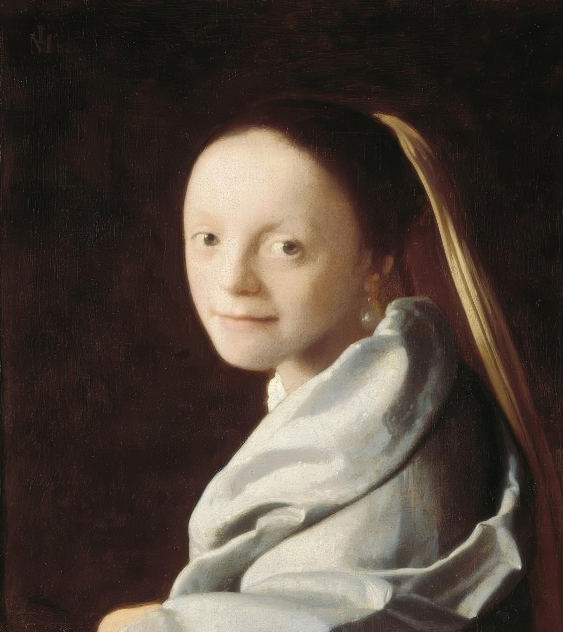 cabeça da menina de Jan Vermeer van Delft