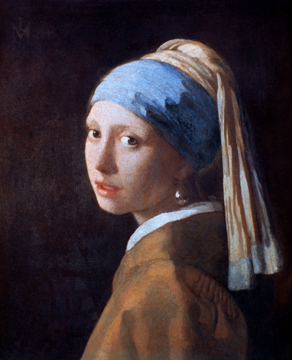 Menina com um brinco de pérola, c1665 de Jan Vermeer van Delft