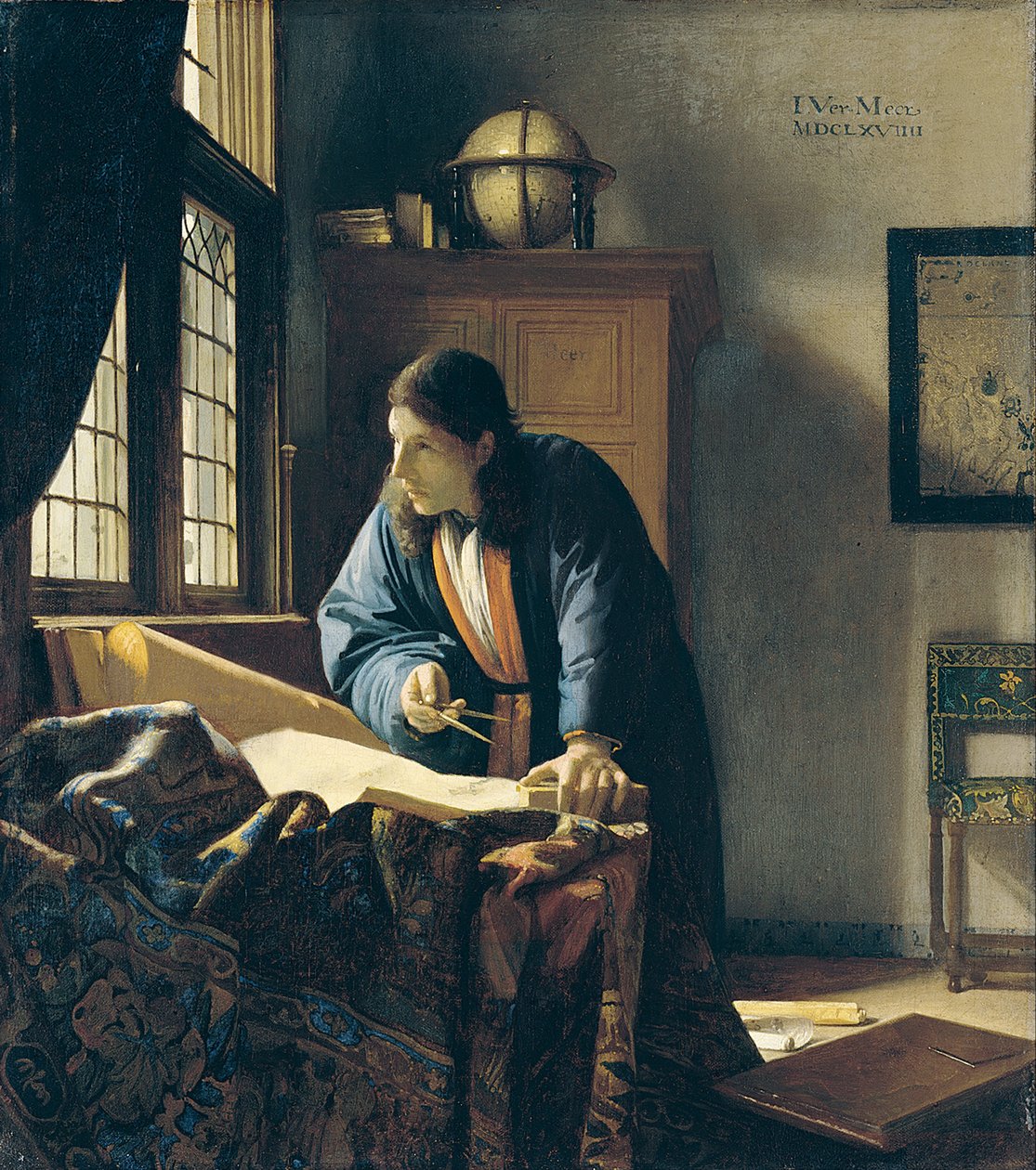 O geógrafo de Jan Vermeer van Delft