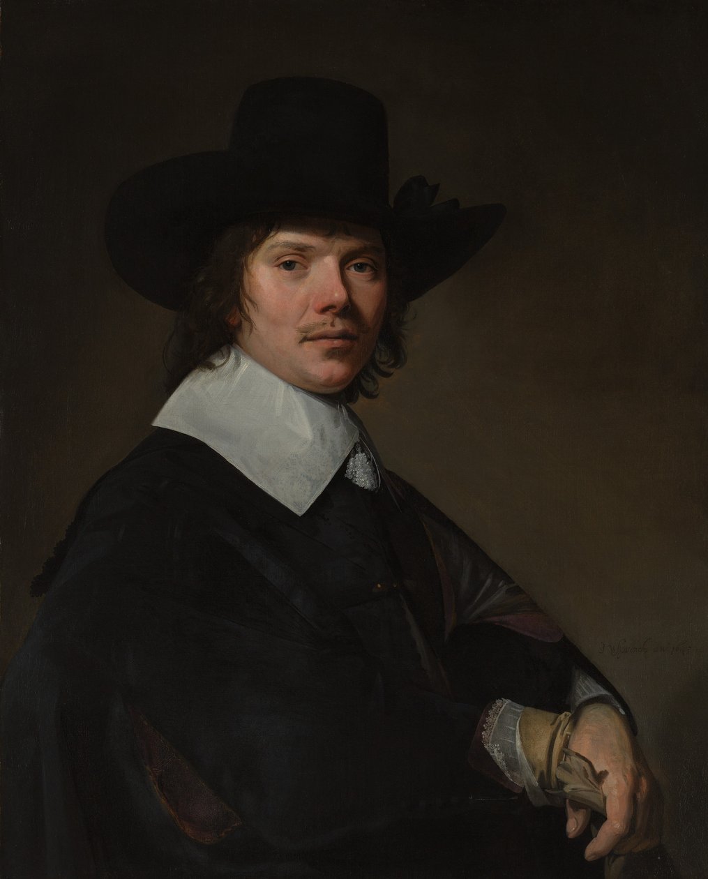 Retrato de um Homem, 1645. de Jan Verspronck