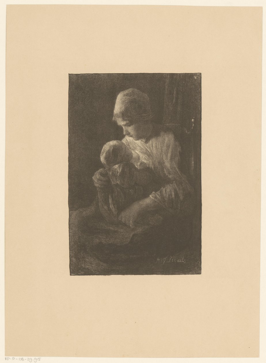 Mãe com filho de Jan Veth