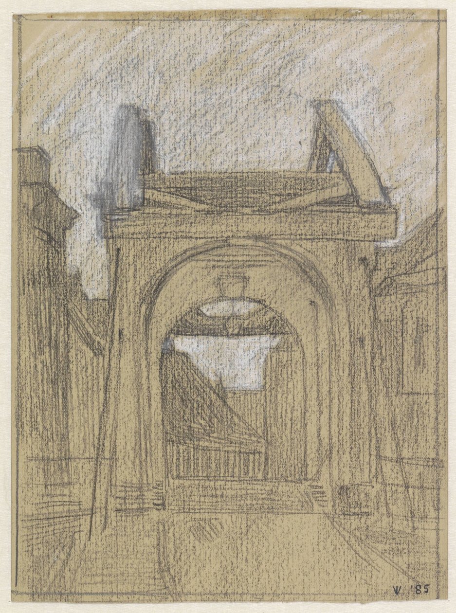 ponte levadiça de Jan Veth