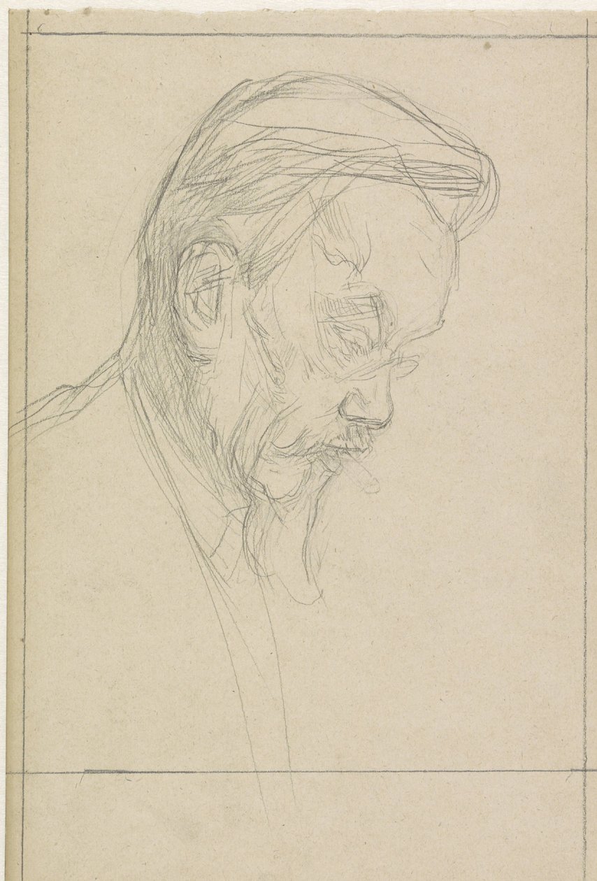 Retrato de Cornelis Hofstede de Groot de Jan Veth