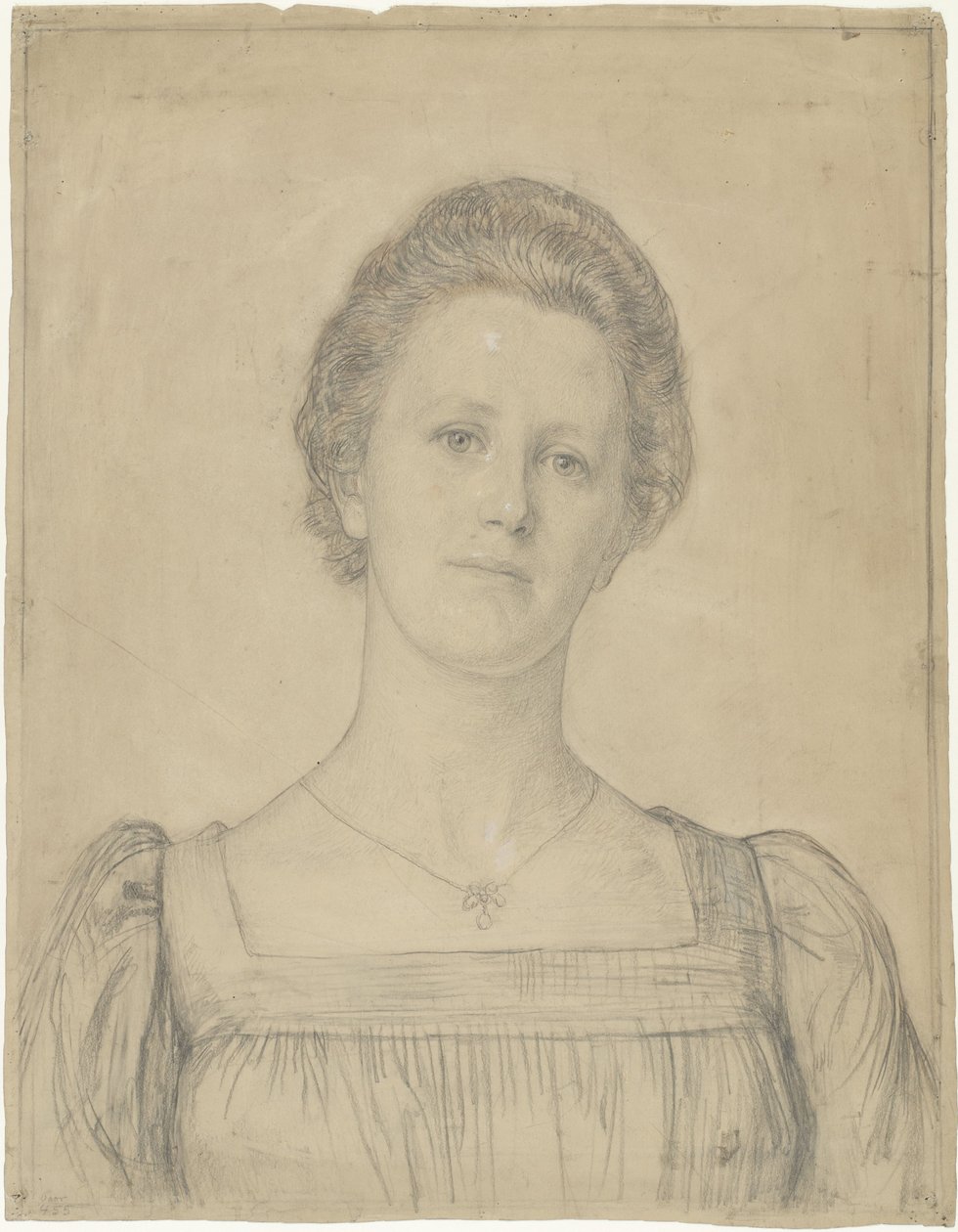Retrato de Emilie van Kerckhoff de Jan Veth