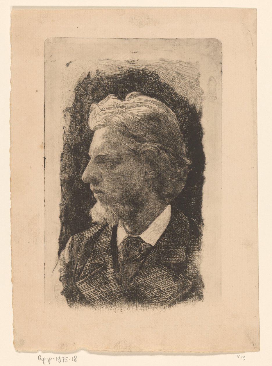 Retrato de Jacques Perk de Jan Veth