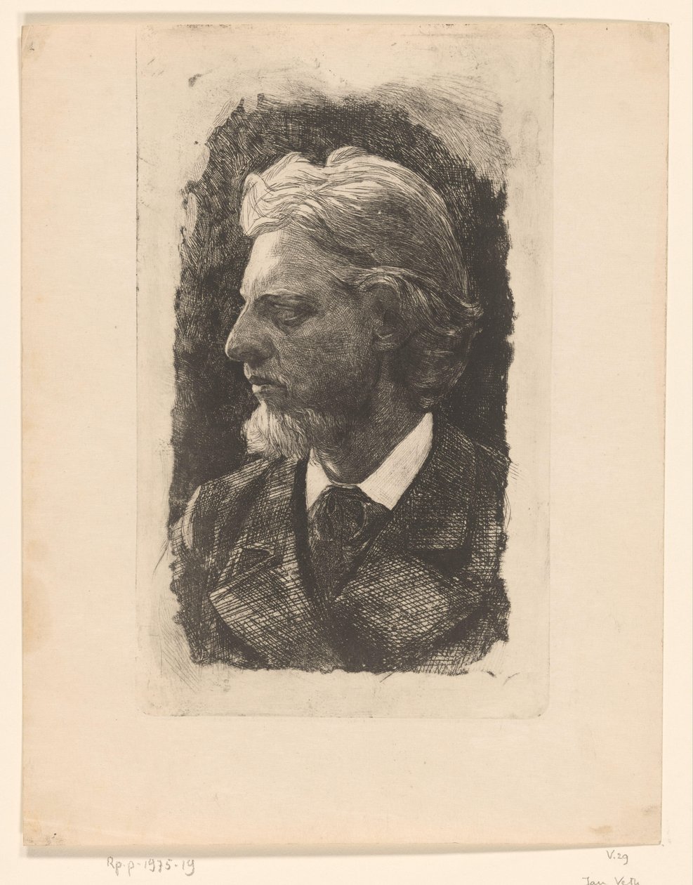 Retrato de Jacques Perk de Jan Veth