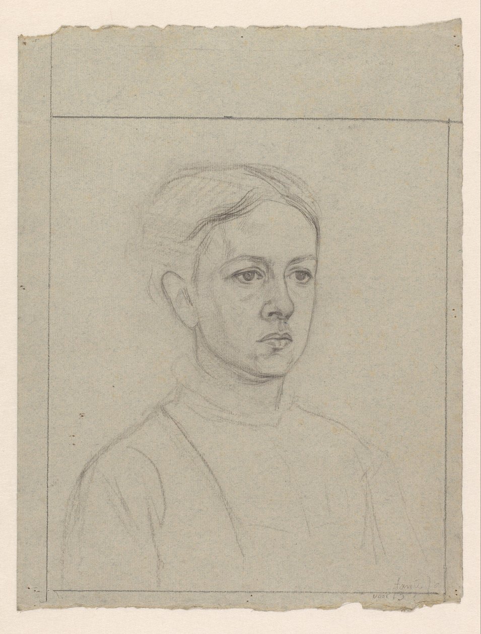 Retrato de Johanna Veth de Jan Veth