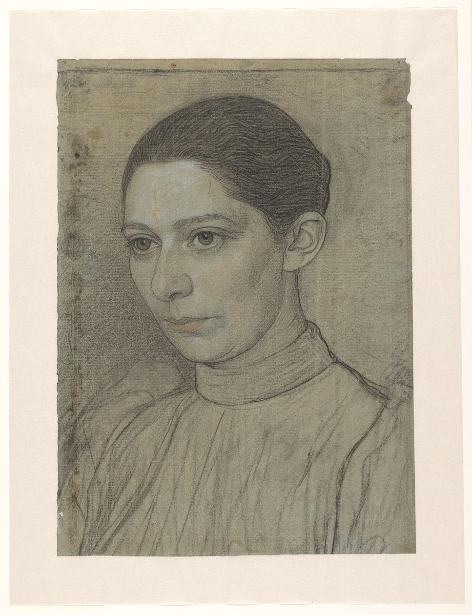 Retrato da Srta. Sara de Swart de Jan Veth