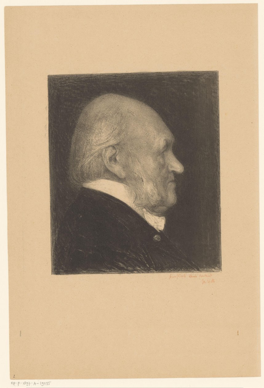 Retrato da beterraba Nicolaas
Conquistadores famosos (título da série) de Jan Veth