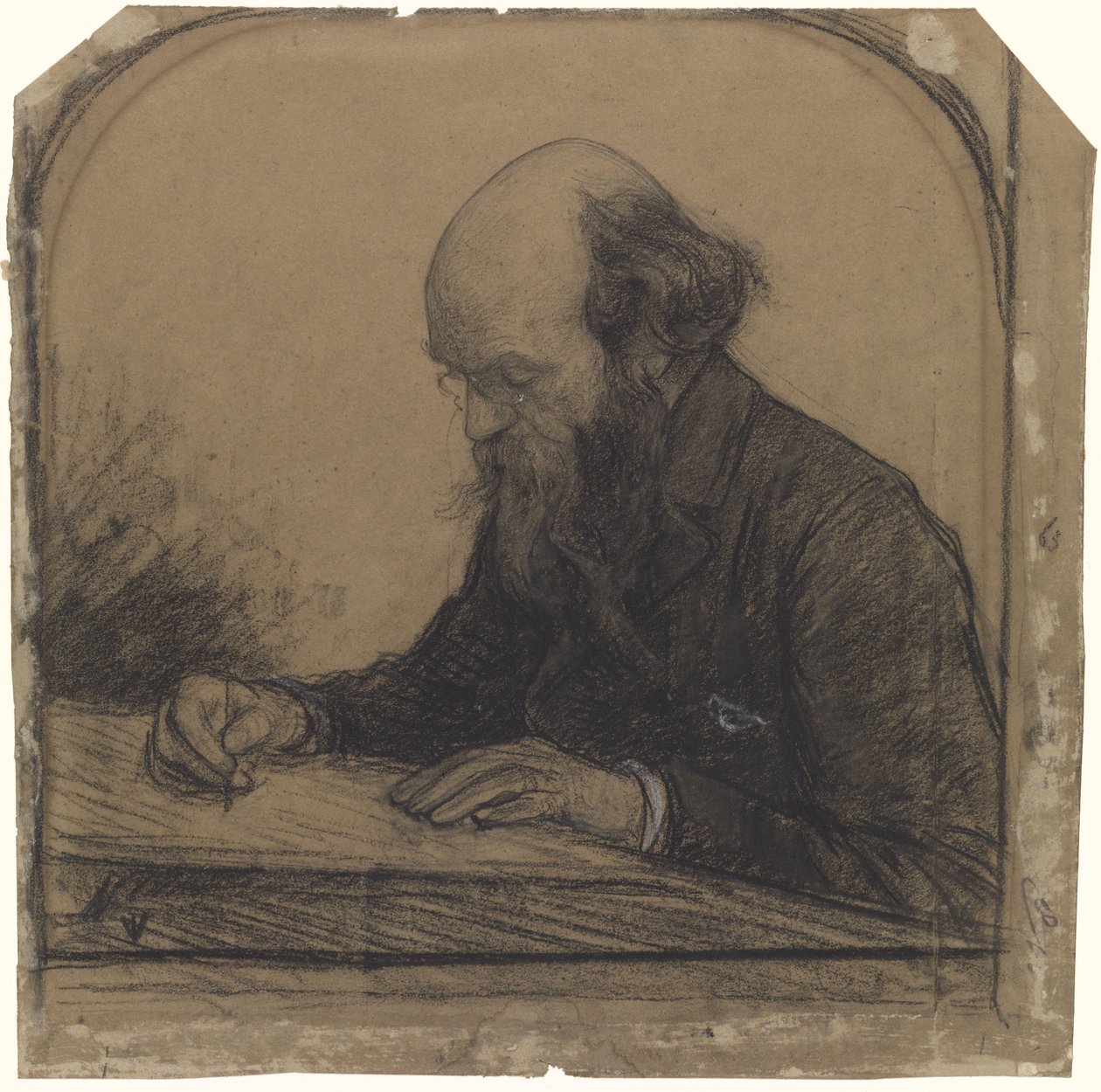 Retrato de Petrus Josephus Hubertus Cuypers de Jan Veth
