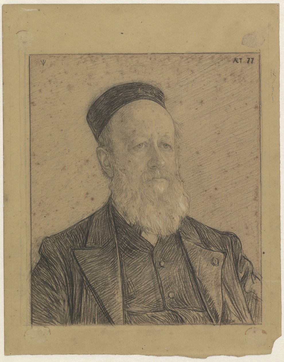 Retrato de Pieter Johannes Veth, 77 anos de idade de Jan Veth