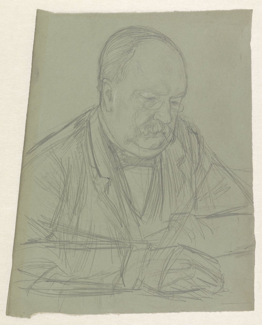 Retrato de Tak van Poortvliet de Jan Veth
