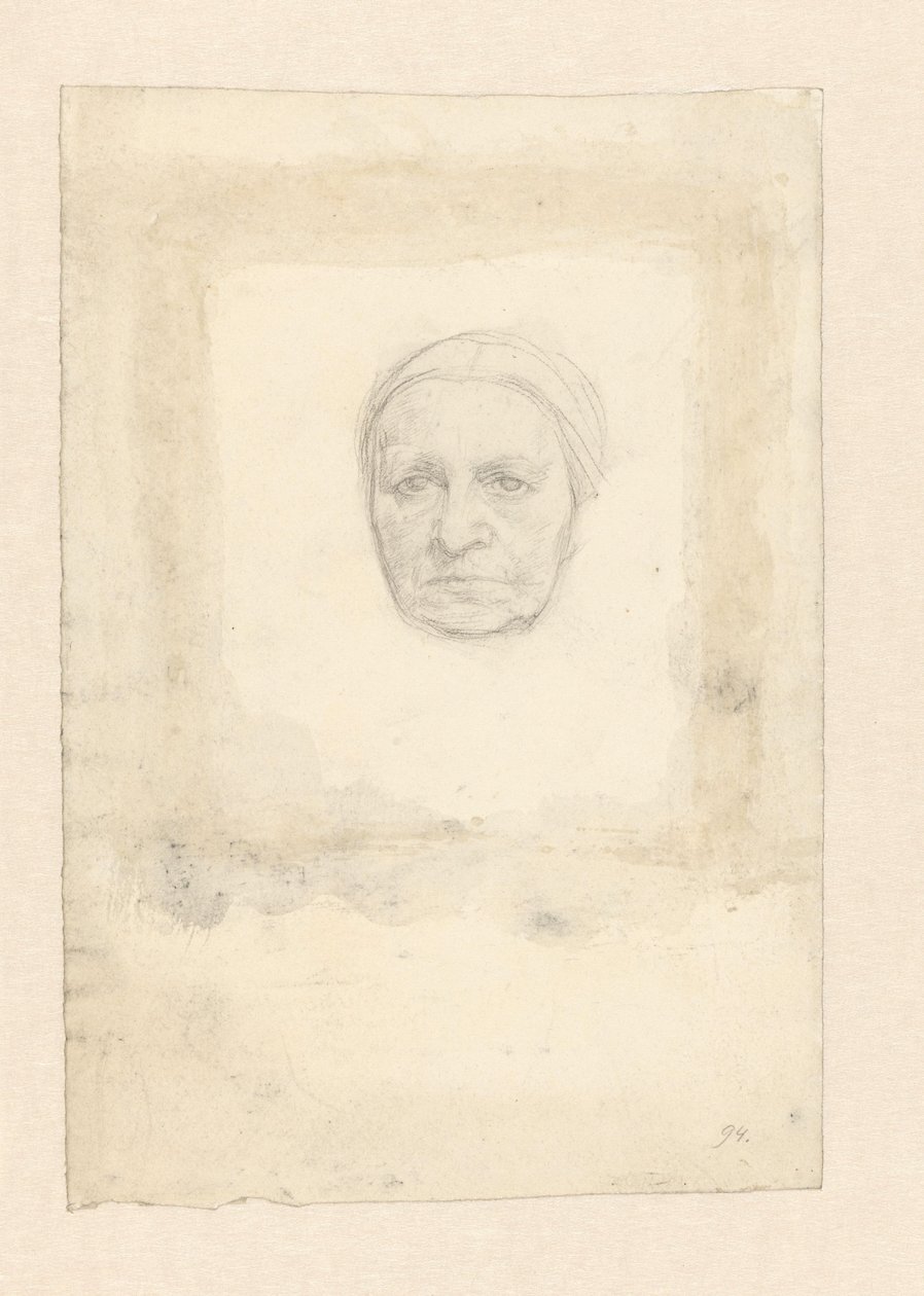 Retrato da Sra. Anna Cornelia Veth-Giltay de Jan Veth
