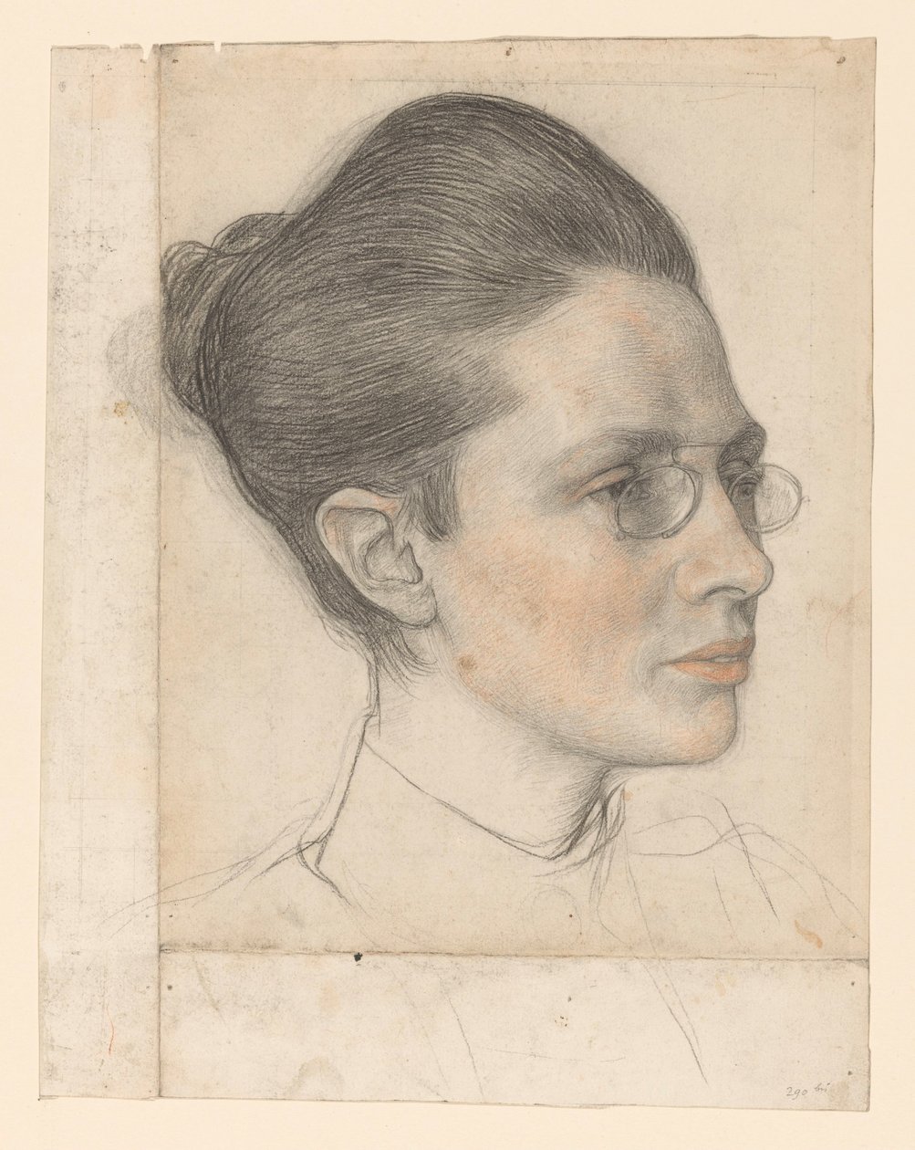 Retrato da Sra. K.C. Boxman-Winkler de Jan Veth