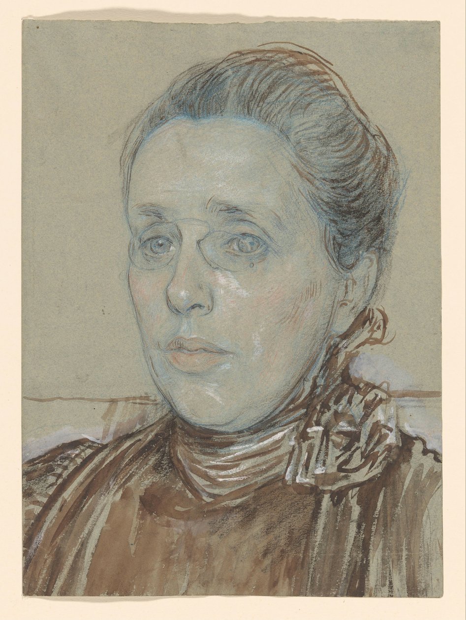 Retrato da Sra. Tutein Noltheinius-Tutein Nolthenus de Jan Veth