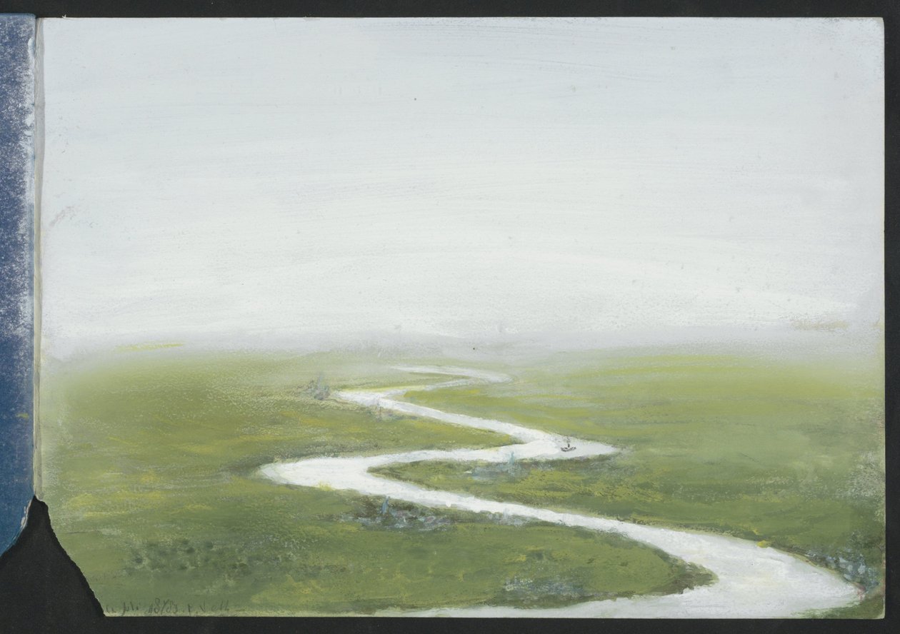 Paisagem fluvial de Jan Veth