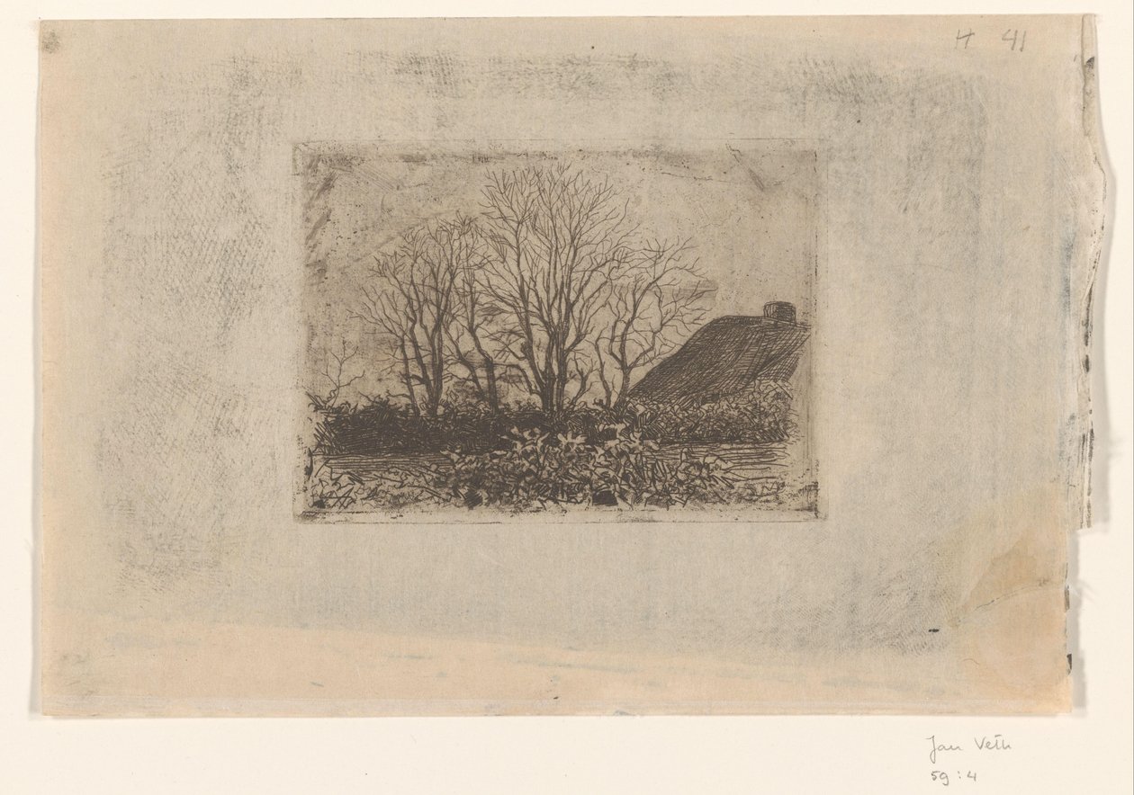 Prado com árvores, Ewijkshoeve de Jan Veth