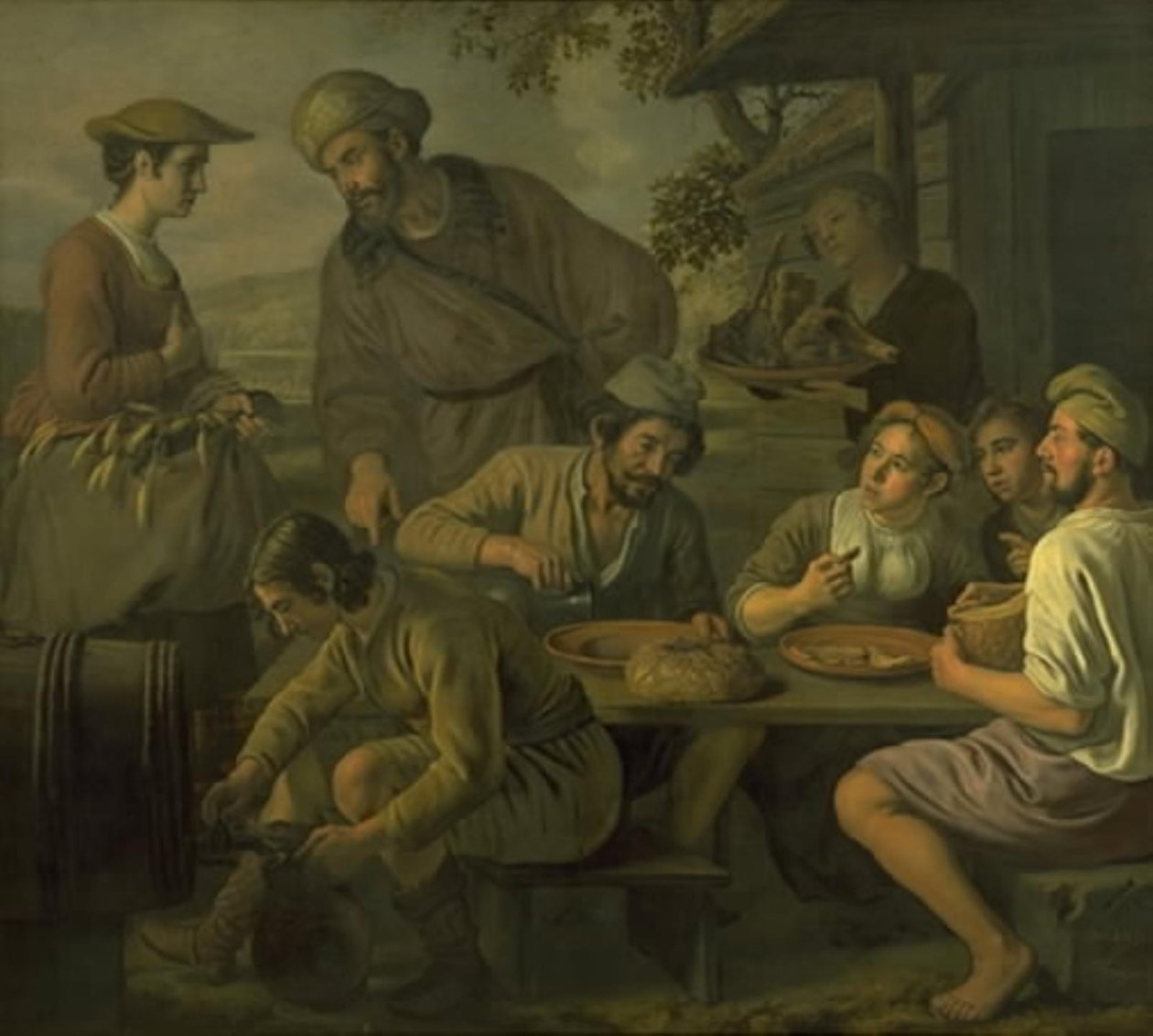 Boaz e Rute de Jan Victors