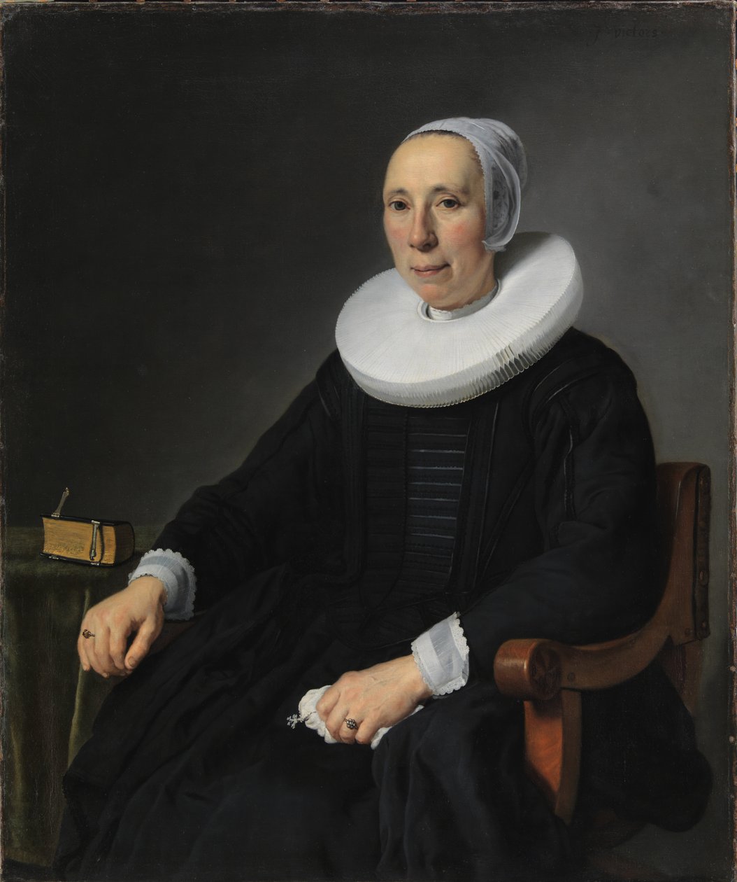 Retrato de uma senhora de Jan Victors