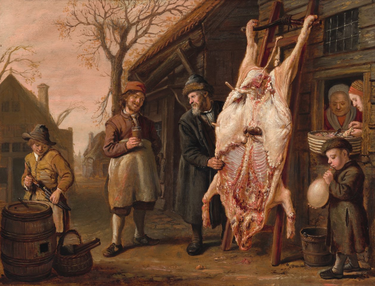 O porco abatido de Jan Victors